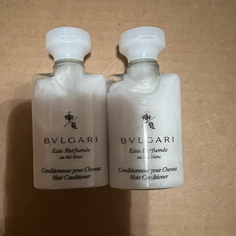 Bvlgari Blanc hair conditioner 40 ml each bottle  set of 2